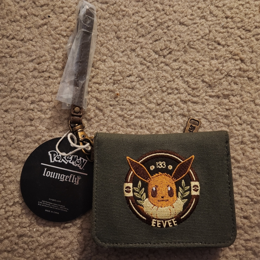 Loungefly Pokémon Eevee Wallet NWT